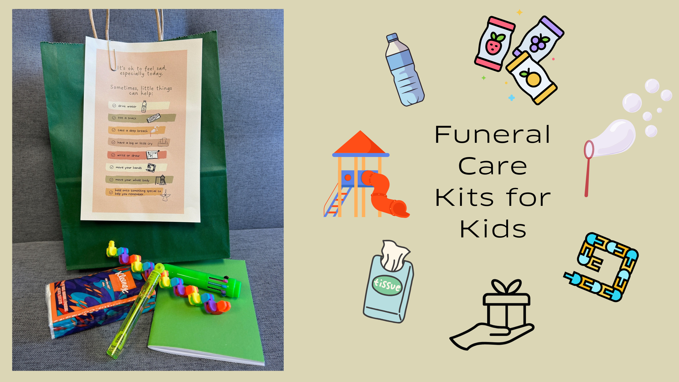 Funeral Care Kits for Kids