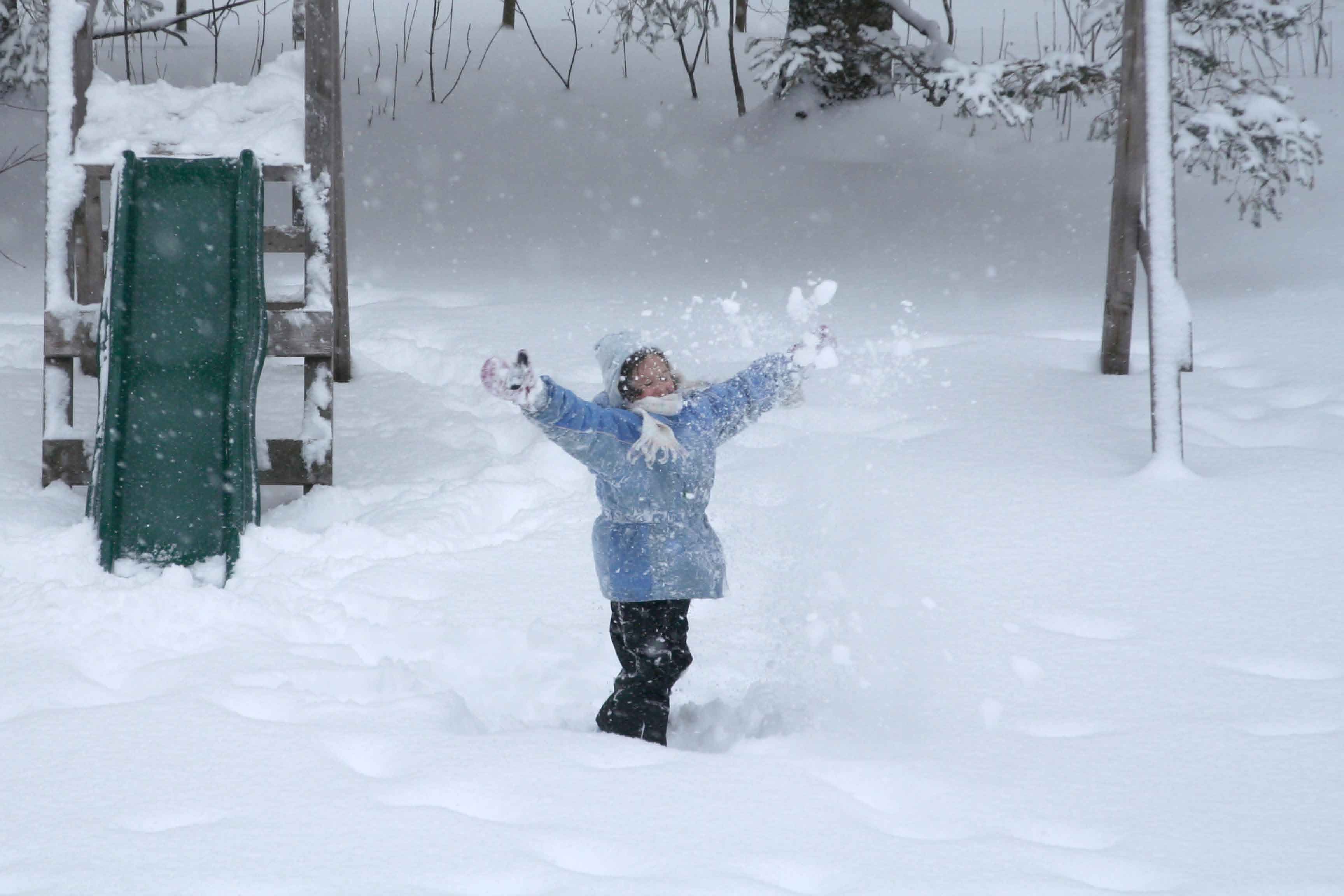 Snow day kid (it's actually Karin)