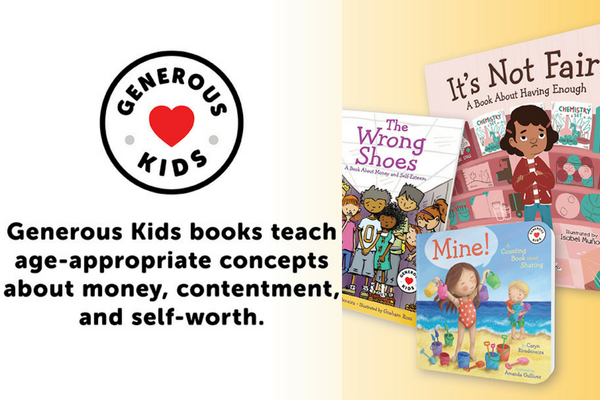 Introducing Generous Kids books: Live generously, together | Sparkhouse Blog