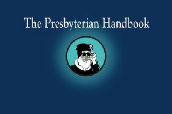 The original "Presbyterian Handbook" cover | Sparkhouse Blog