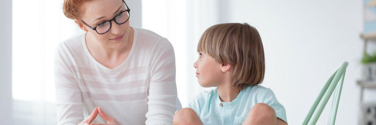 Adult and child talk honestly with one another | Sparkhouse Blog
