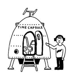 A person standing next to a capsule
AI-generated content may be incorrect.